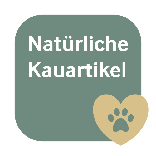 Natürliche Kauartikel für Hunde