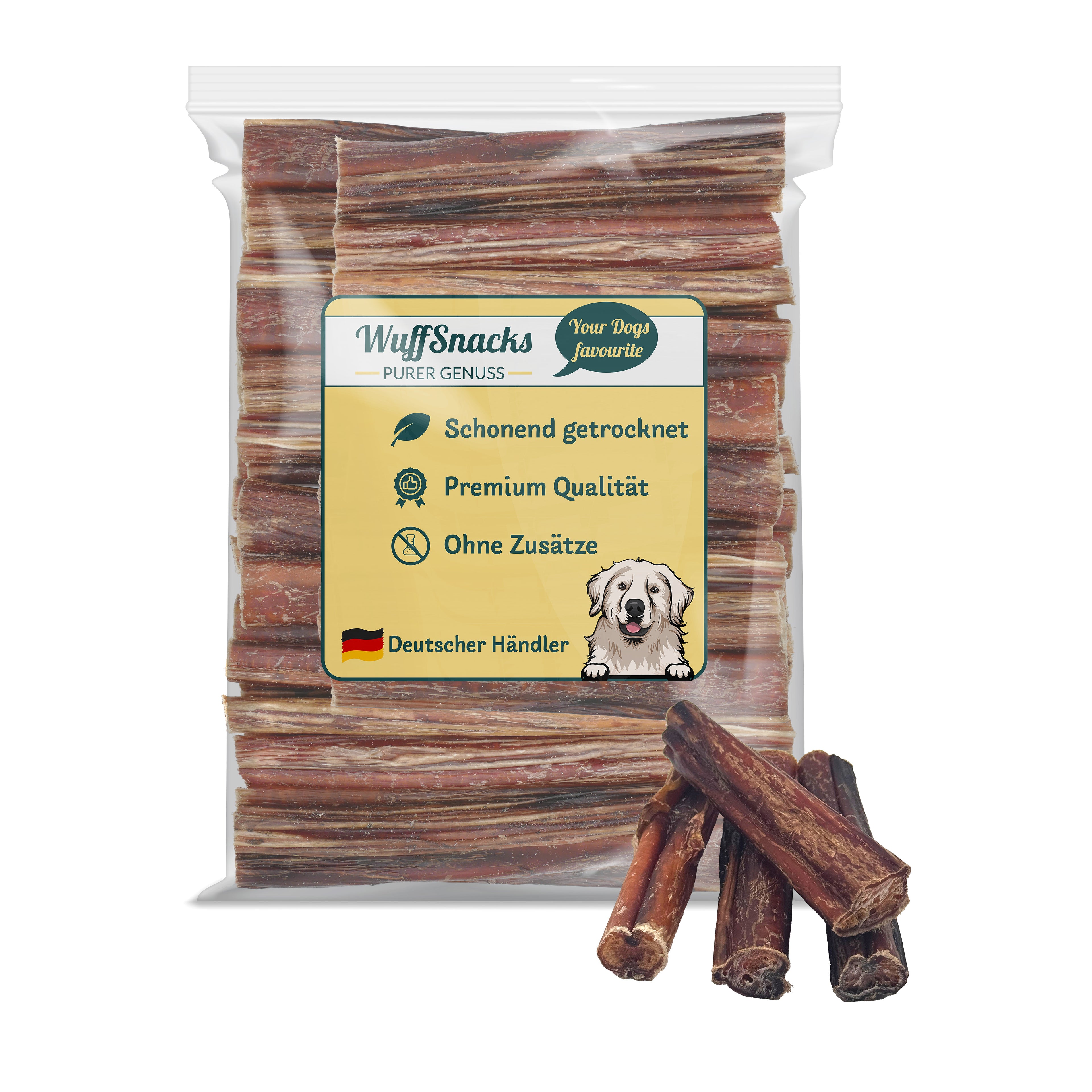 Ochsenziemer Hund Kausnack lang haltbar